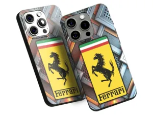Ferrari Handyhülle Luxus Premium Haptik